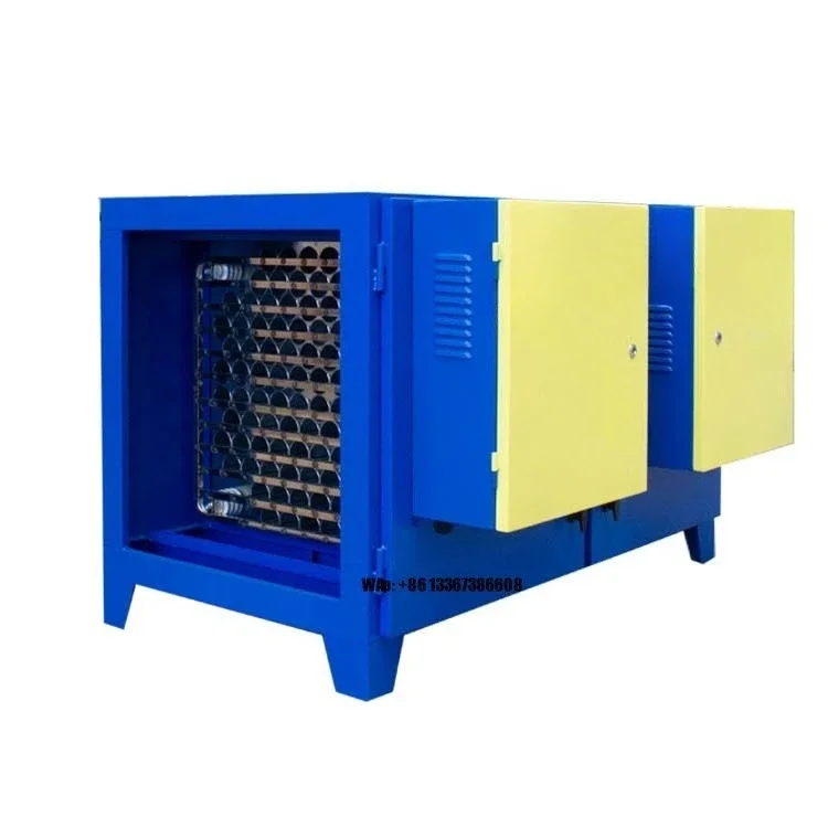 Purification Rate Commercial Kitchen  Oil Fume Purifier Electrostatic Precipitator  Filter Carbon Steel