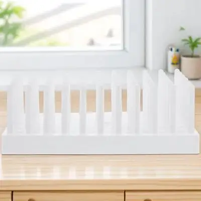 

Plastic Test Rack Test Stand Tube Holder Laboratory Drying Rack Peg Shelf Storage Tube Stand Light