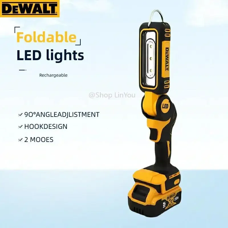 �y�Z�[�����z�f�E�H���g 20V ���`�E���d�r 90�x�܂肽���ݎ� LED ��Ɠ� �n���h�w���h ���@�\ �|�[�^�u�� �L�����v�p�����d�� �A�E�g�h�A�L�����v�p