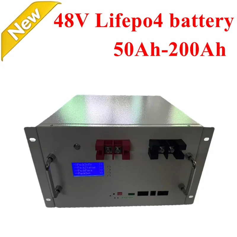 48V 100Ah 120Ah 150Ah 200Ah 300Ah 400AH Lifepo4 Lithium Battery bluetooth BMS Solar Energy Storage System For Base Station