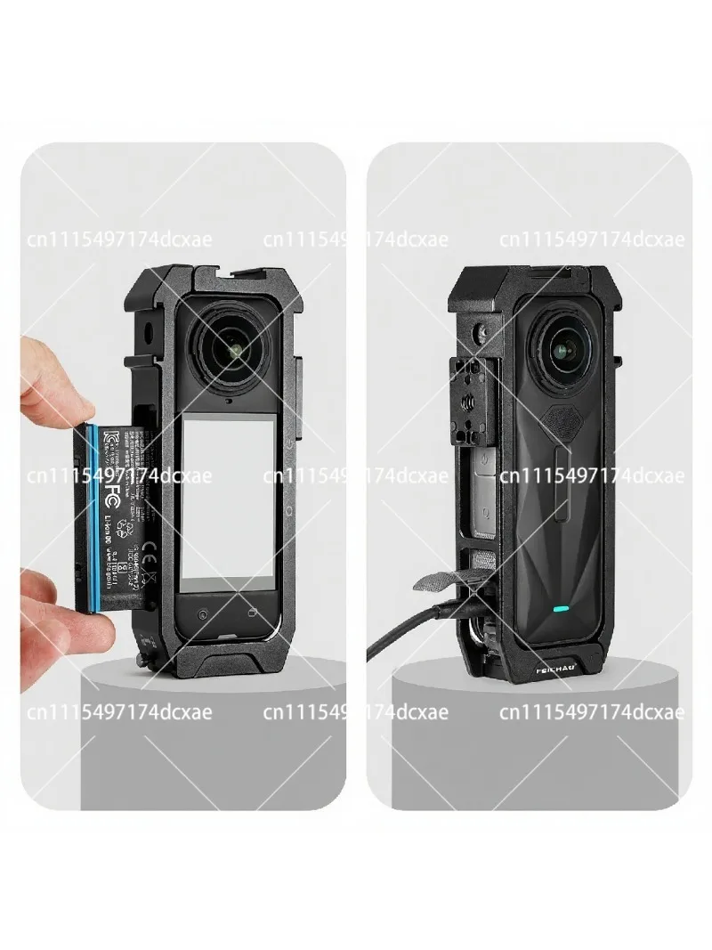 Magnetic Protective Case Quick Install Cage for 360 Camera Shooting Protection Frame