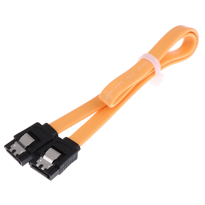 10pcs 40cm SATA 3.0 Cable SATA 3.0 III SATA3 6GB/s Hard Drive Data Cable Cord SAS Cable Dual Channel Straight Wire
