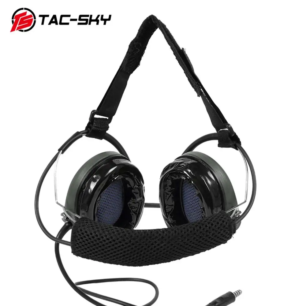 TAC-SKY-auriculares TCI LIBERATOR II Softair, orejeras de silicona SORDIN, reducción de ruido, captación táctica militar, FG