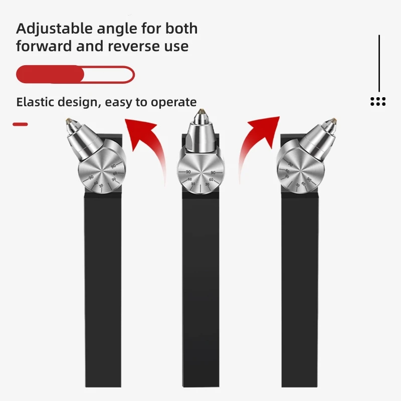 Ferramenta de polimento espelho polimento torno rolo faca corte haste direção sdc rolo faca polimento lâmina r1.0 r2.0