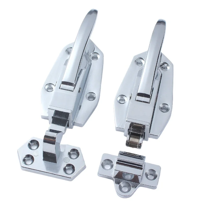 Stainless steel oven lock flat lock steam cabinet handle incubator handle lock