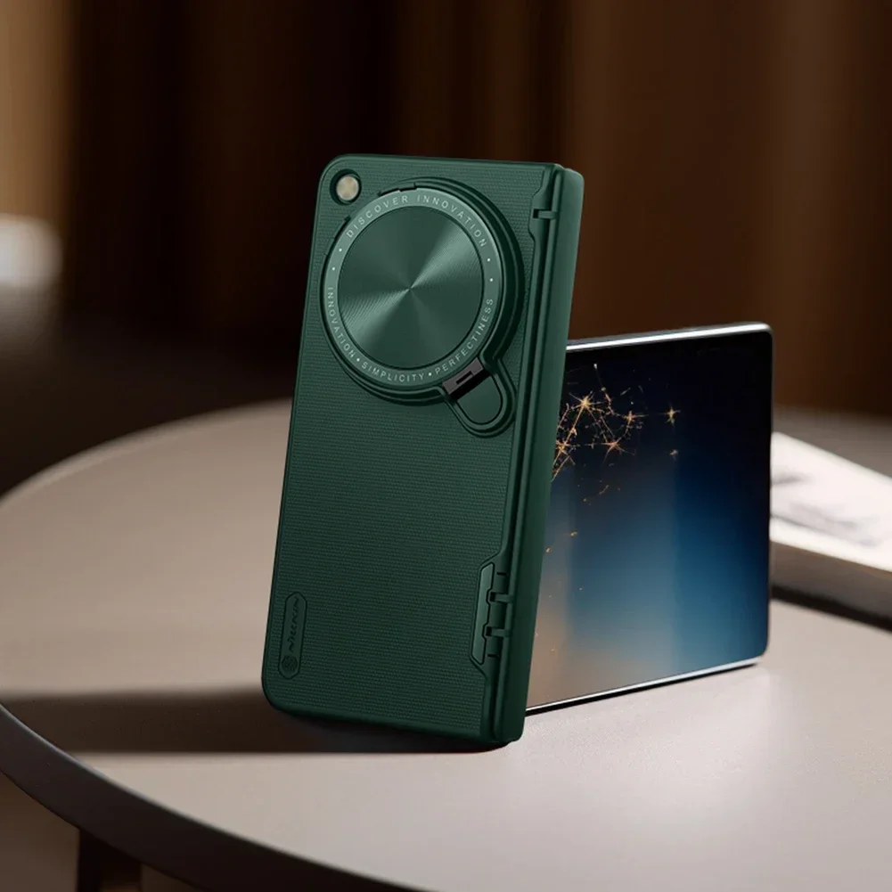 

Открытый чехол для OnePlus NILLKIN, матовый щит, опора, откидной кронштейн для объектива с полным покрытием, открытый с держателем для мобильного телефона