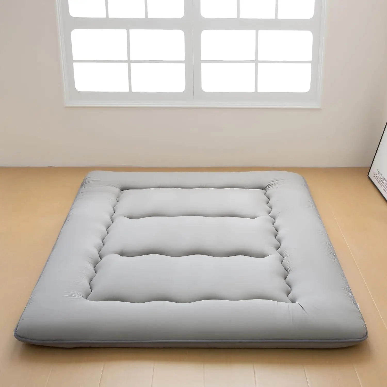 

Japanese Floor Mattress, Futon Mattr With Portable Storage Bag, Roll Up Mattr Thi Tatami Mattr Suitable For Camping, Guest