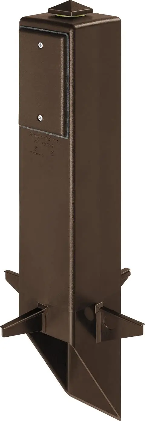 

Уличный ландшафтный светильник Industries GP19BR-1 Gard-N-Post, 19 дюймов, бронзовый