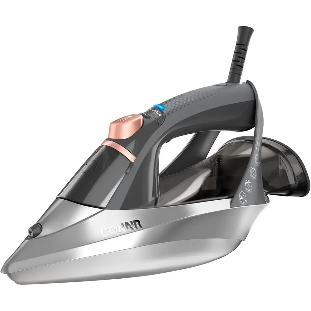 

Pro Steam Iron with One-Temp Technology and Smooth Glide Soleplate for Effortless Ironing