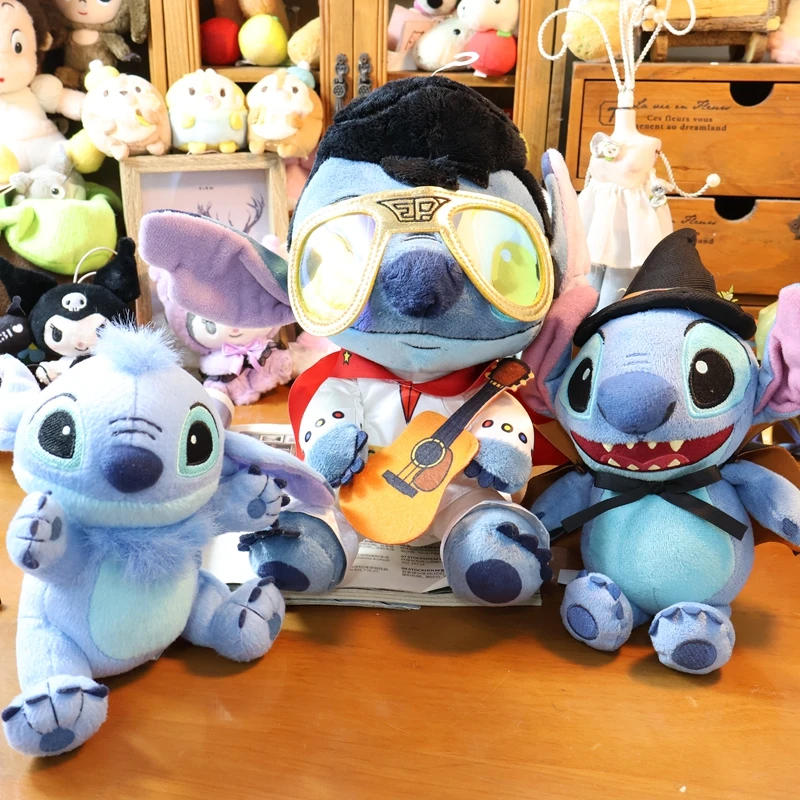 

[В наличии] Disney аниме плюшевая игрушка милая серия Хэллоуин стежка плюшевая кукла-компаньон игрушка для девочек подарок