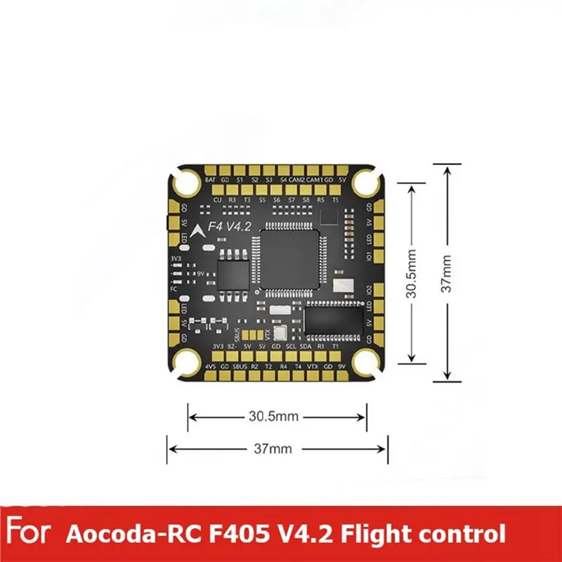 CYGJ-For Aocoda RC F405 V4.2 Flight Controller Supports OSD 3-12S Lipo For FPV Racing Drones