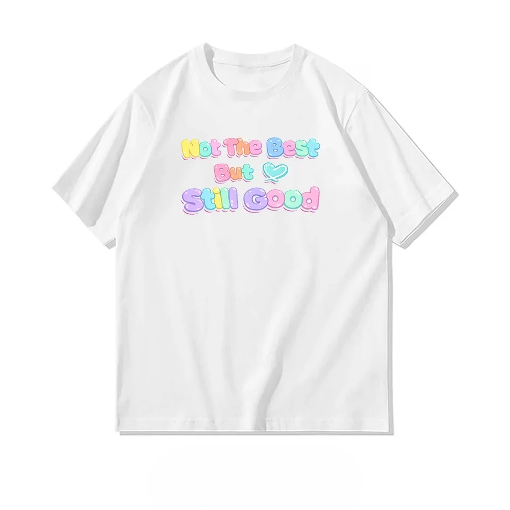 Duang with You T Shirt Thai BL Series Dopamine Color Letter Graphic Tee Unisex Fan Support Casual Short Sleeve Streetwear Top