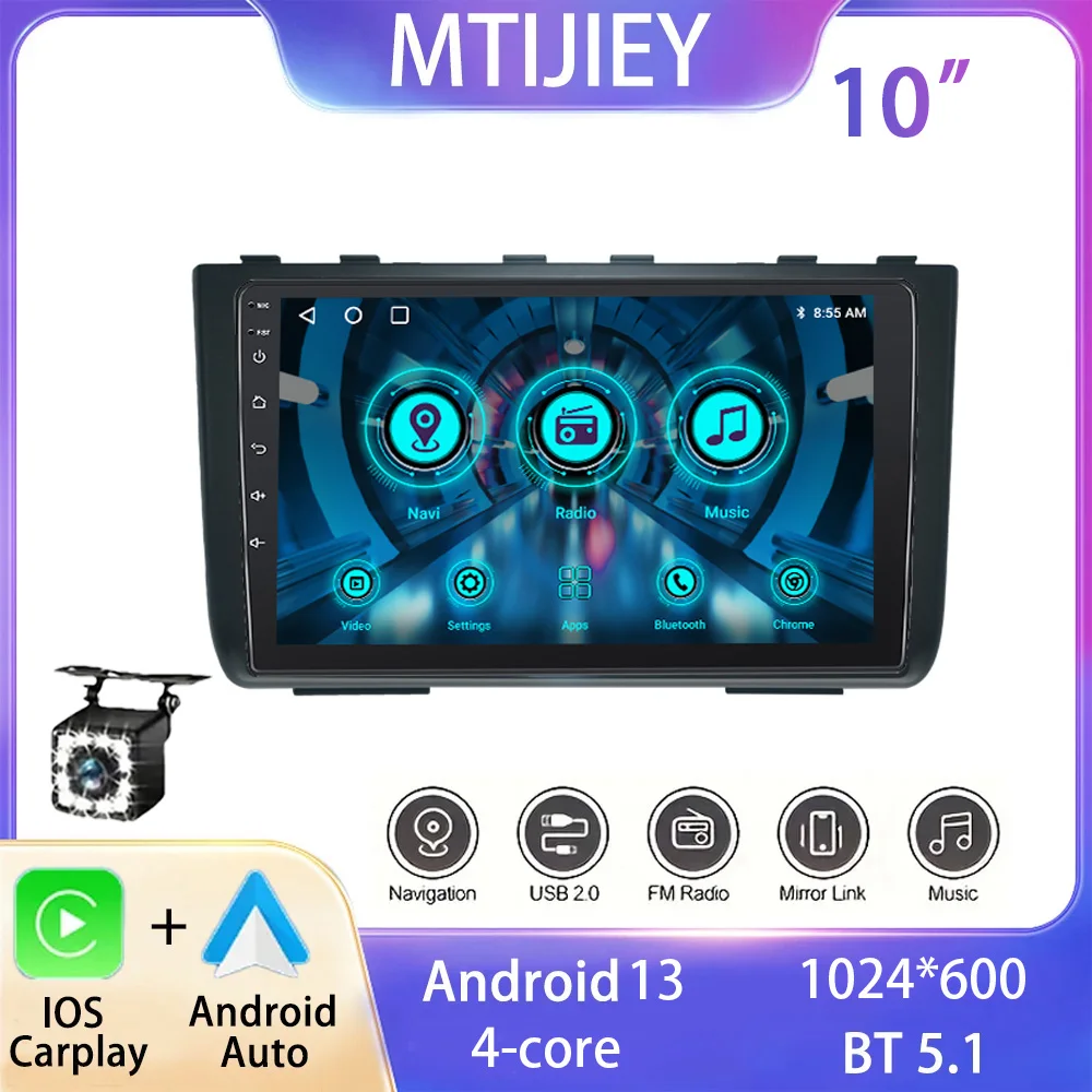 

Car Radio For Hyundai Creta 2 Ix25 2020 2021 2022 2023 Multimedia Video Player Navigaion GPS 2Din DVD Stereo Head Unit 10.1inch