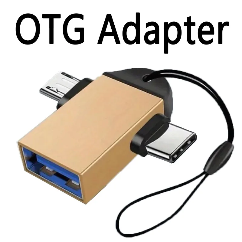 

2 в 1 USB 3.0 OTG адаптер конвертер типа C и разъемы Micro «папа» на USB «мама» для зарядки жесткого диска планшета Xiaomi