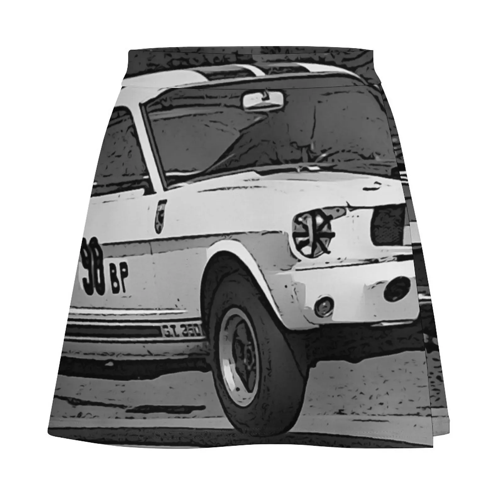 Ken Miles Flying in his Mustang Mini Skirt Korean skirts Korean clothing novelty in clothes dresses summer woman 2025 Mini Skirt