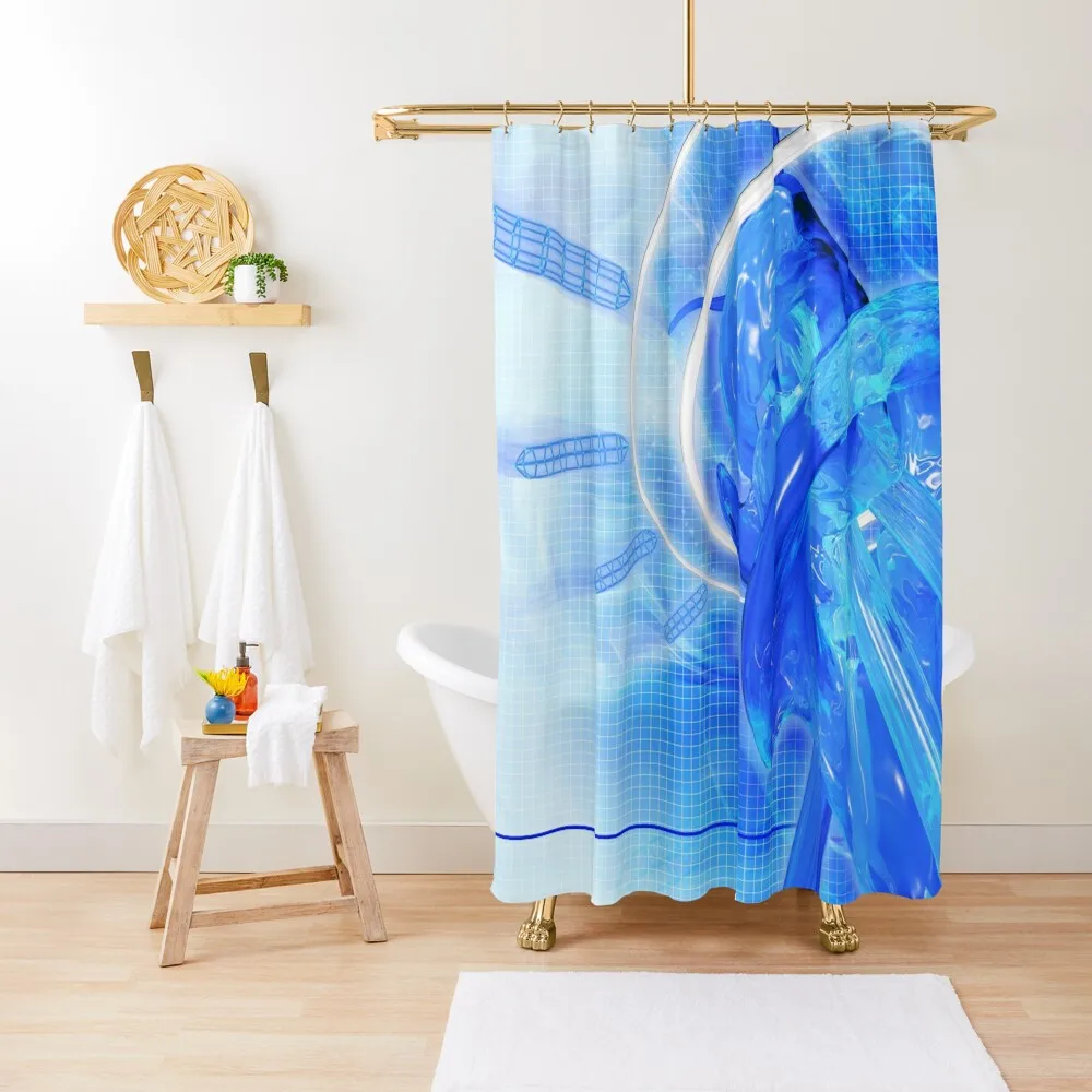 

CYBER SOUL Shower Curtain Shower Sets For Bathroom Shower For Bathrooms Bathroom Fabric Window Curtain