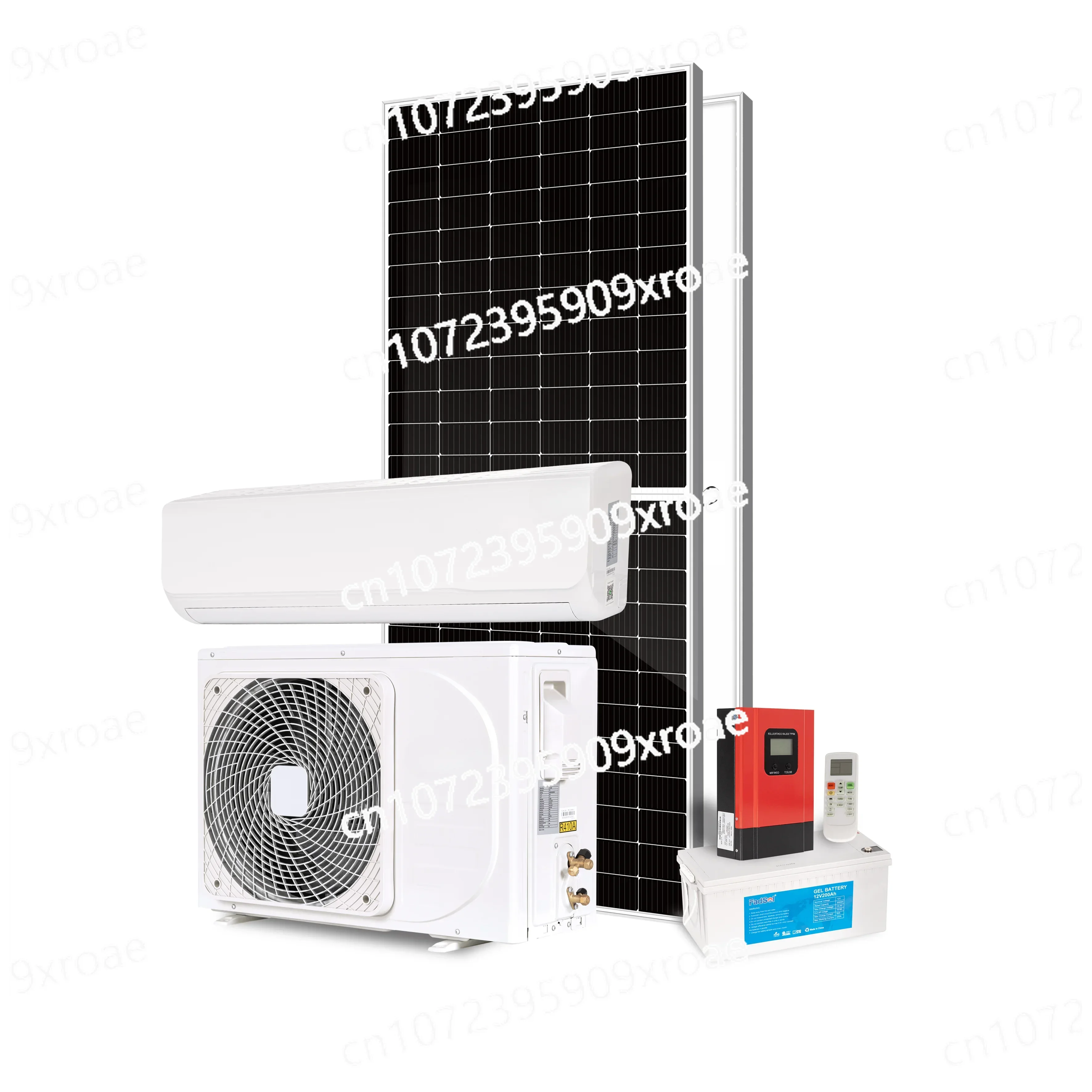 

12000BTU 24000BTU 18000BTU AC DC 48 В бытовая система охлаждения автономный солнечный кондиционер