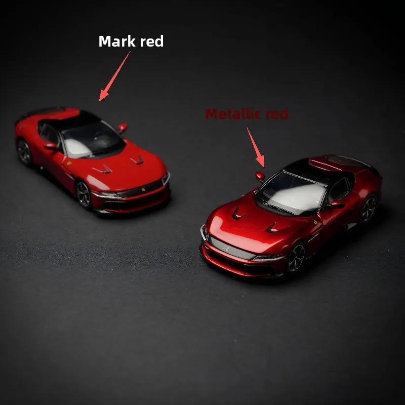 Diecast 1:64 Scale Ferrari 12C Cilindri Alloy Car Model