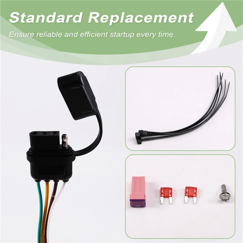 AB96-4 Pin Trailer Wiring Harness Kit For Honda Odyssey 2018-2024 Trailer Hitch Wiring Harness
