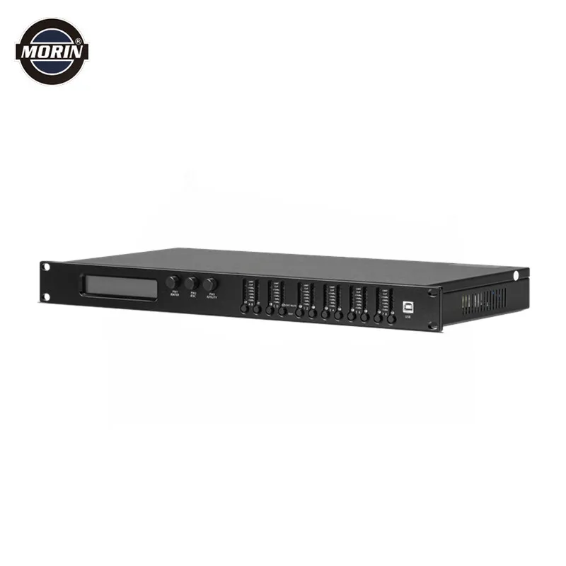 

New 4 Input 8 Output Professional Audio Speaker Management System DSP Digital Audio Processor