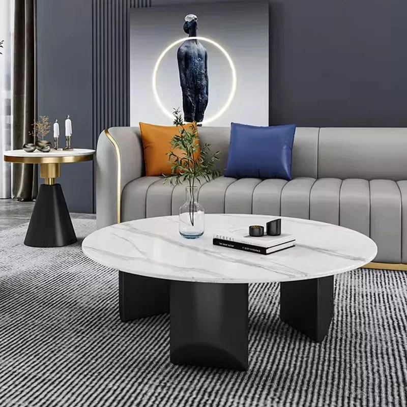 

Mobileunique Design Coffee Tables Breakfast Aesthetic Round Nordic Coffee Tables Organizer Hospitality Muebles Home Furnitures
