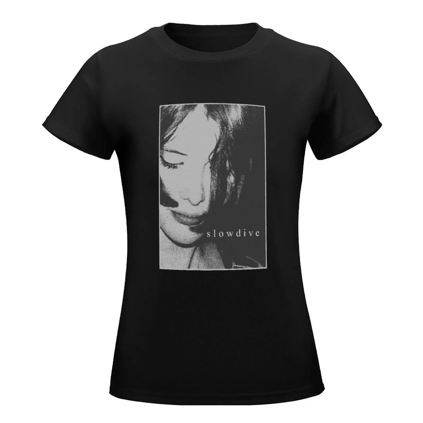 Slowdive Rachel fanart T-Shirt cute tops t-shirt dress for Women long