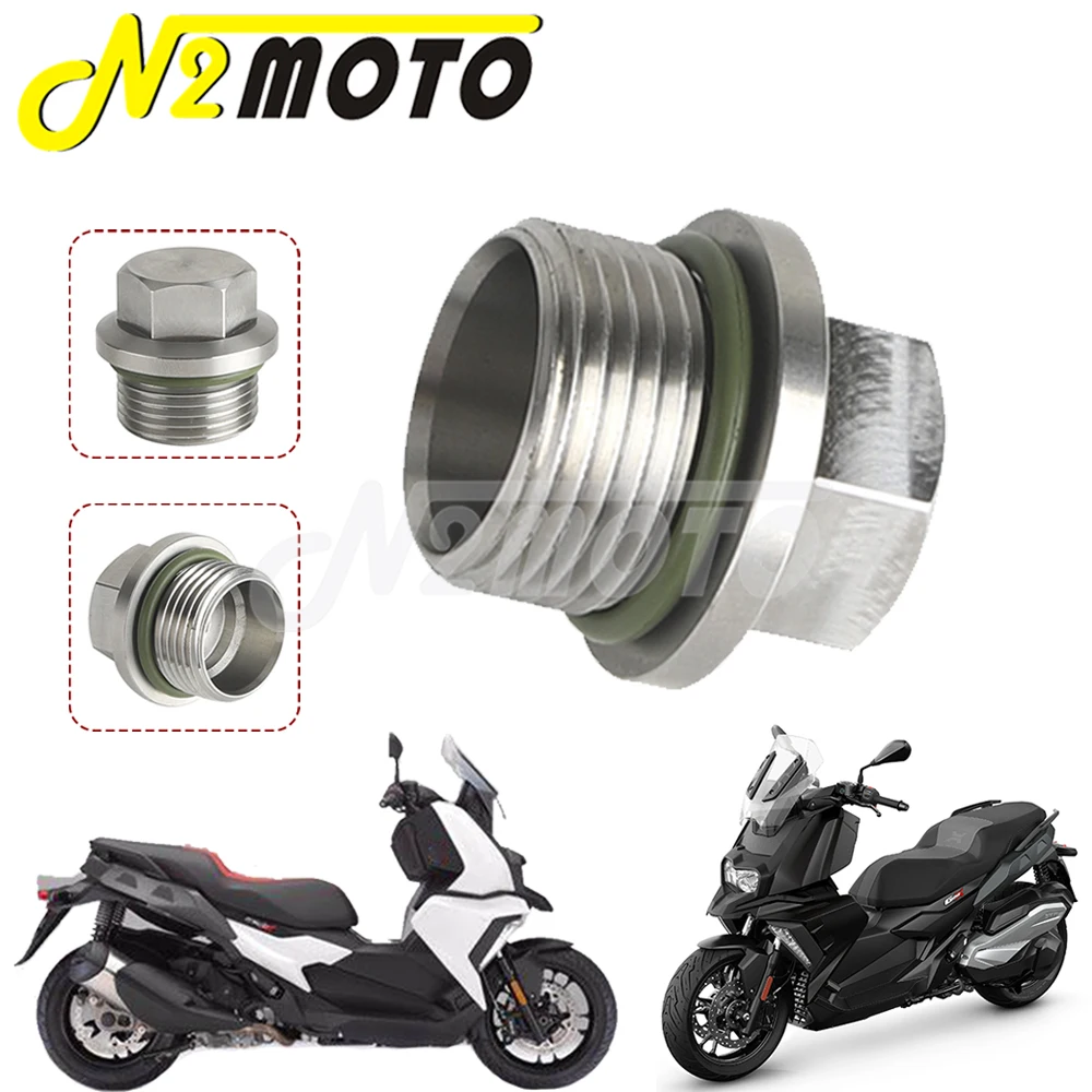 Vis de filtre à huile magnétique pour moto, pièces de réparation pour BMW C400ightC400X 650, non polaire, SR4MAX, C 400, ightC400 X