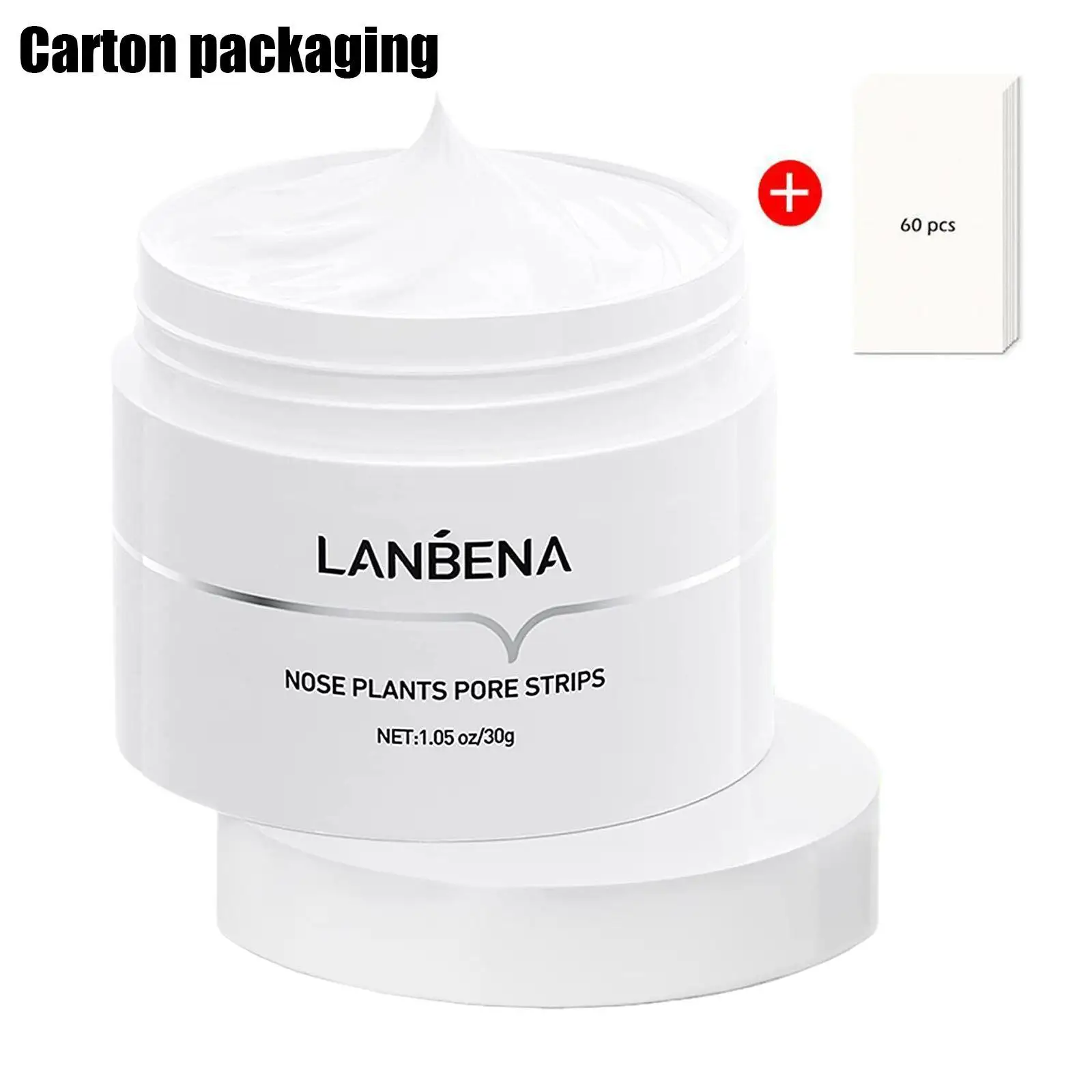 

1/2/3pcs LANBENA Blackhead Remover Nose Mask Pore Strip Black Mask Peeling Acne Treatment Black Deep Cleansing Skin Care