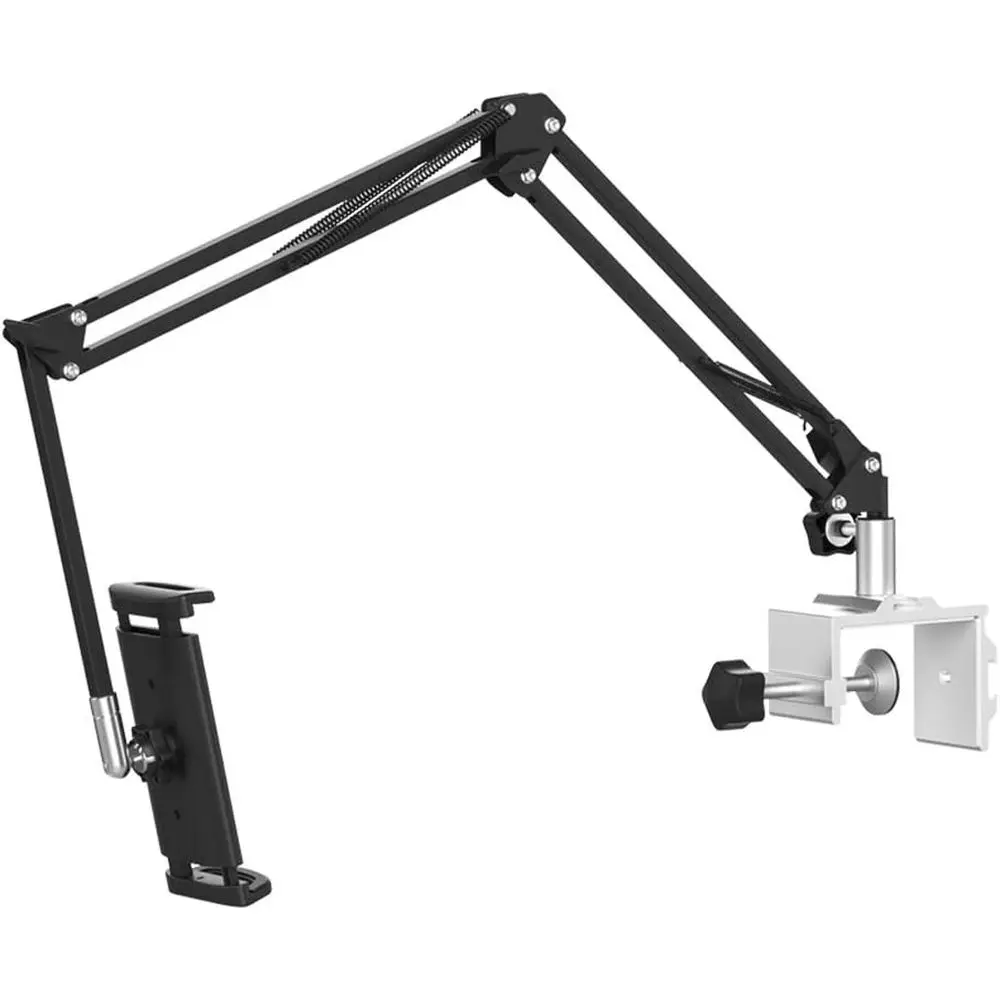 

Heavy Duty Pe/Tablet Metal Holder Unil Mobile Cell Smartpe Mount Lazy Bracket 360° Rotation Goosek Clamp Stand lexible Long Arm