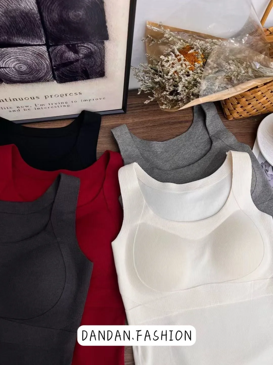 Autunno Inverno Floing Csole Gilet con imbottitura sul petto One Piece U-Ne Strato base da donna Calore Abbigliamento interno Casual Home Outfit