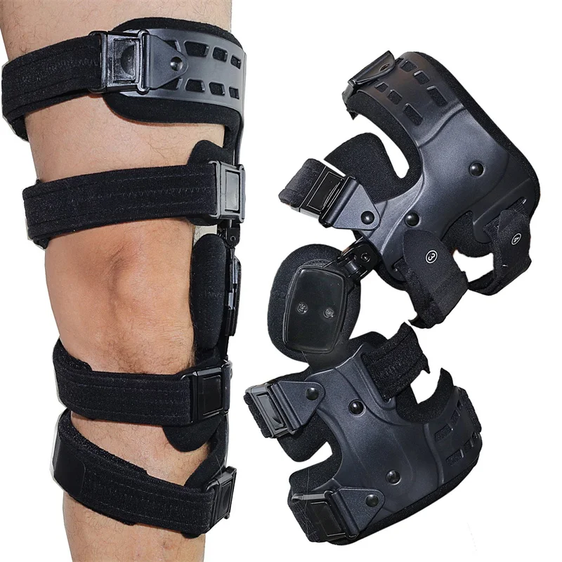 Men Women Post Op Leg Compression Stabilizer Support Wrap Swollen Athletic Ligament Meniscus Injuries Knee Immobilizer Brace