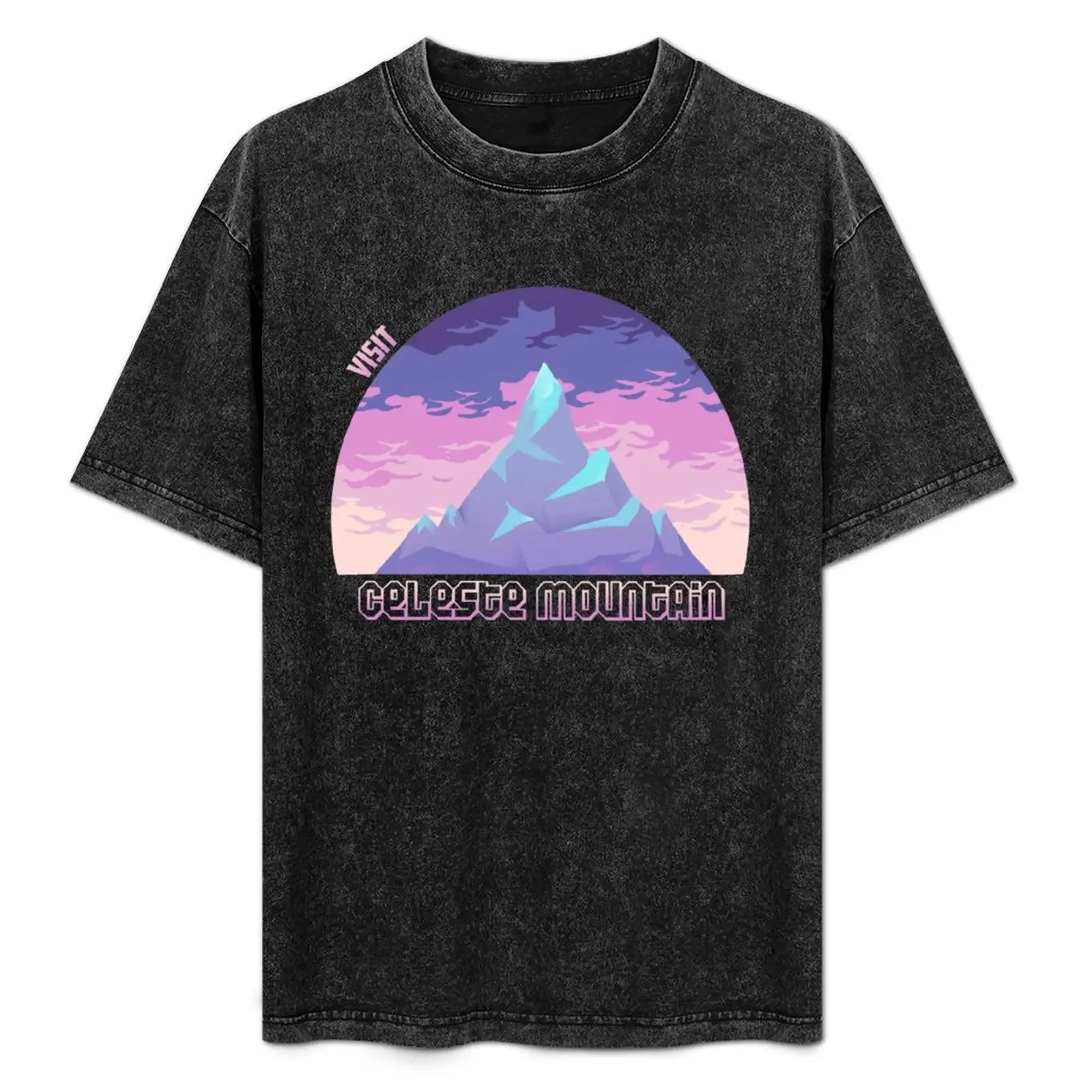 Visita Celeste Mountain camiseta verano top camisetas de gran tamaño camisas de hombre camiseta gráfica Louboutins camisetas gráficas para hombres divertidas