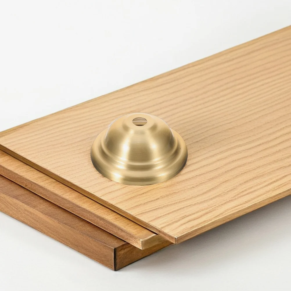 

2pcs Pure Copper Chandeliers Lamp Finial Top Cover Large Plate Vintage Ceiling Light Decorative Brass Parts