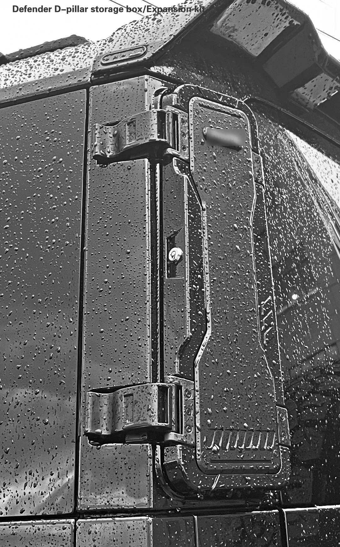 For Defender D-pillar Storage Box/Expansion Kit for Land Rover Defender 2022 2023 2024
