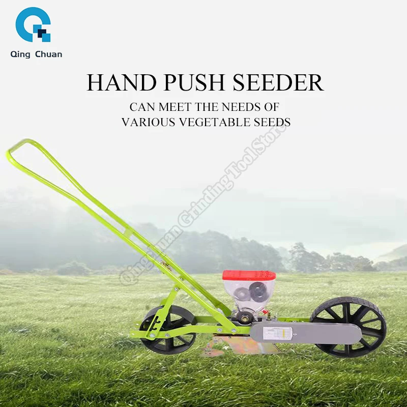 Vegetable Manual Seeder Hand-Push Vegetable Planter Human-powered Vegetable Precision Planter Economical Hand Planter