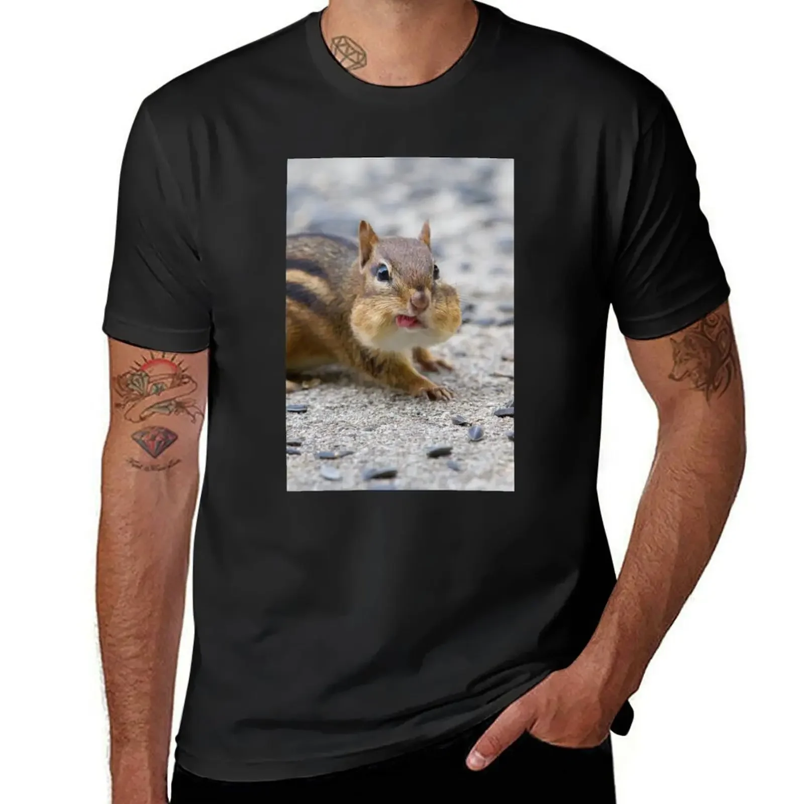 

Funny Chipmunk T-Shirt Funny t-shirts animal prinfor boys mens graphic t-shirts funny