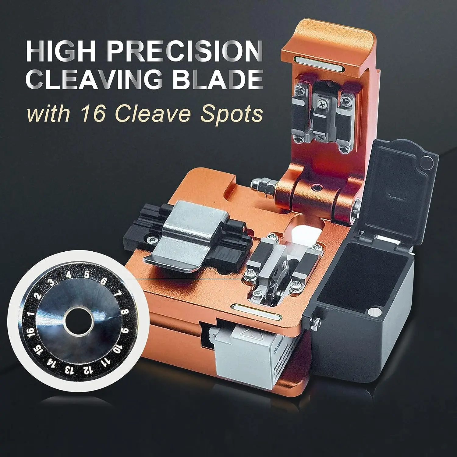 Imagem -03 - Signal Fire Ai-9 High Precision Fiber Cleaver S09 com Tungsten Steel Blade Original