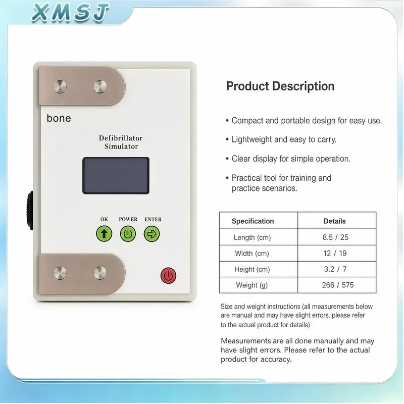 Defibrillator Energy Testing Instrument SKX-6000E+, AED Signal Simulator for Medical Device Periodic Verification