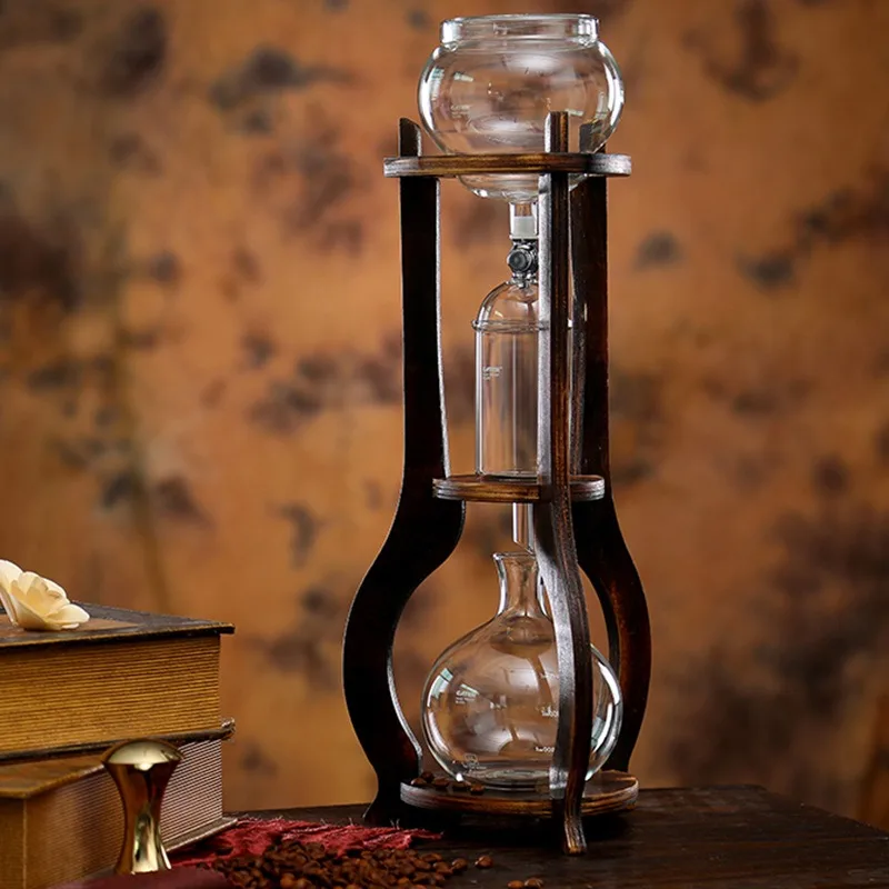 Ice drop coffee maker, ice drop dispenser for 5 people