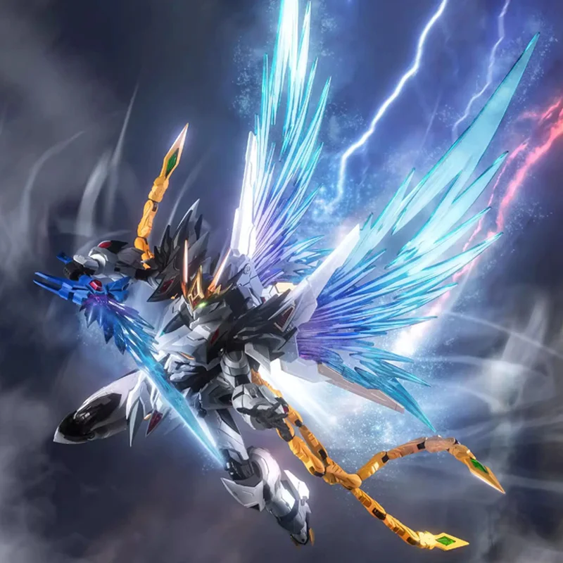 Kit d'assemblage de moteur nucléaire CaoRen, 20cm, figurines d'action Mecha avec Transformation phénix, squelette en alliage, ornements, jouets cadeau