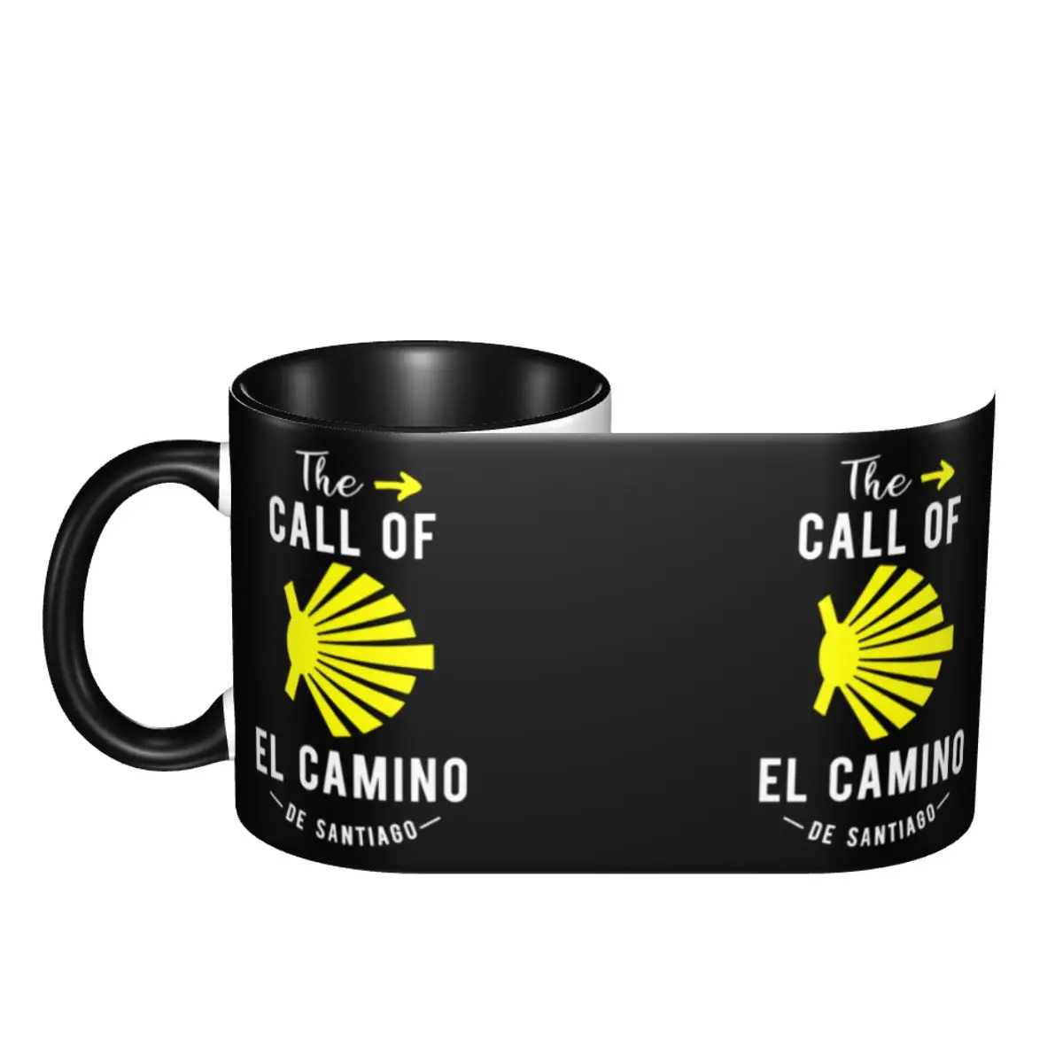 Buen Camino De Santiago Coffee Mug DIY Custom El Camino Way of St. James Ceramic Tea Milk Mug view 3