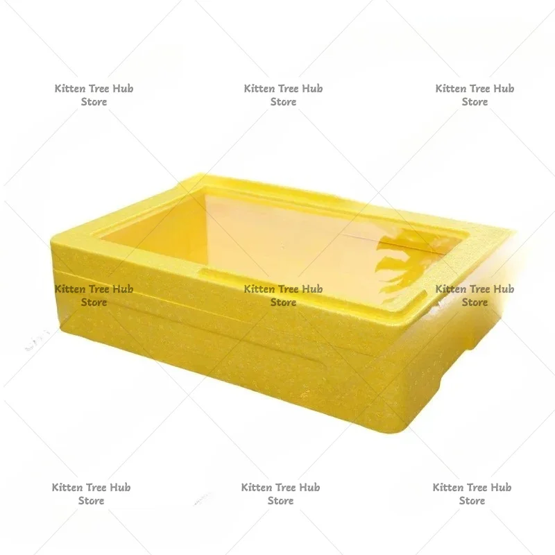 EPP 27L Insulated Thermal Cooler Box - Portable Food Freshness Keeper for Camping Picnic Baked Treats Storage