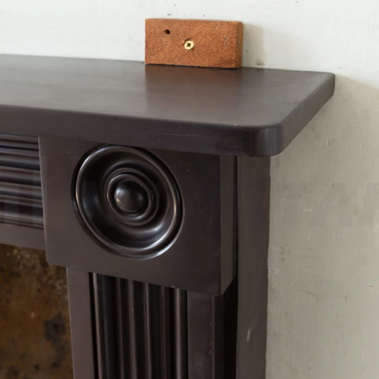 【ساخن】مدفأة كهربائية مثبتة على الحائط من الرخام الأسود