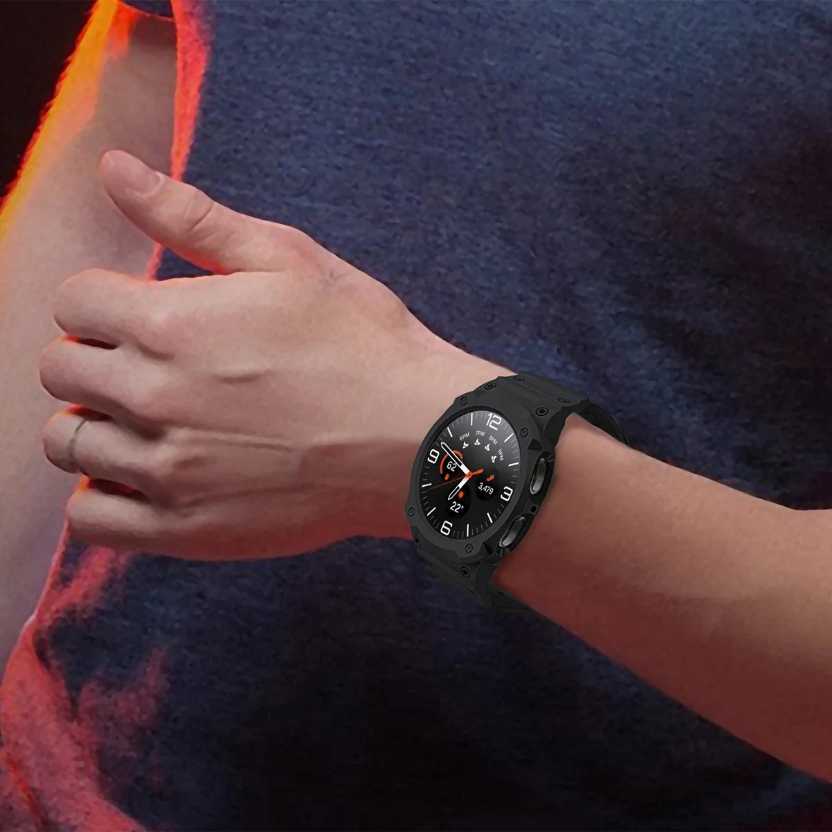 Silicone Strap TPU Case For Samsung Galaxy Watch 8 40mm 44mm Band Bracelet Wristband Galaxy Watch 8 Protect Cover Integrated