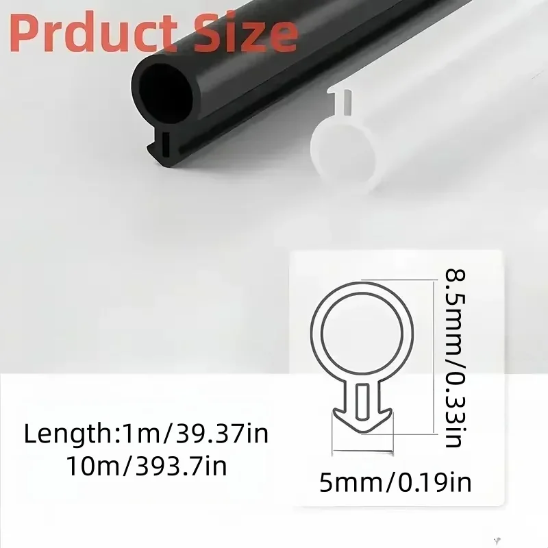 Plastic Steel Windows Aluminum Alloy Sealing Strips Door And Window Soundproofing Strips Window Windproof Adhesive Strips
