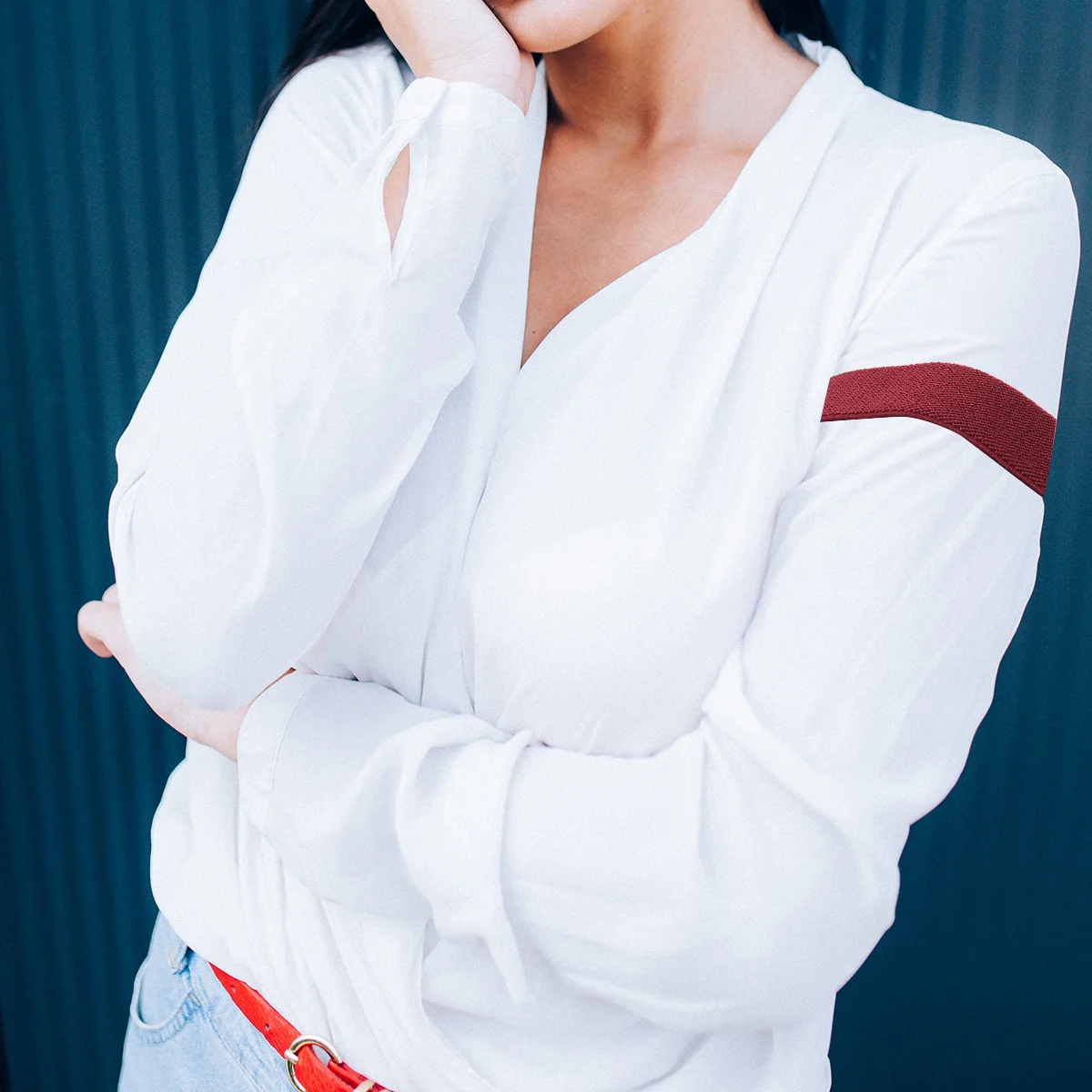 전문 완장 셔츠 스테이 슬리브 남여 Chinlon 잠금 벨트 친구를위한 비 조절 선물