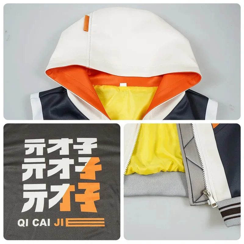 

az15Zzz Zenless Zone Zero Costume Women Man Uniform Outfit Belle Cosplay Wig Dress Halloween