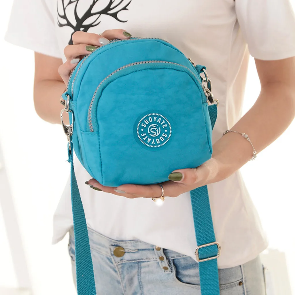 Moda damska Nylon wodoodporne torby listonoszki na ramię Crossbody pakiet klatki piersiowej Mochilas Para Mujer Mochilas Femeninas Y2k