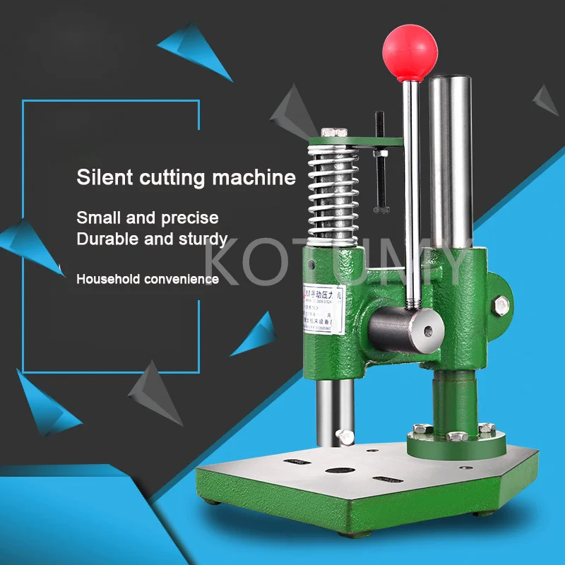 JM-16 Round Head/Square Head Hand Press Machine Professional Manual Presses Industrial Desktop Mini Punch Punching Press Machine