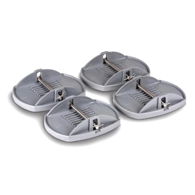 Wohnmobil-Wagenheber-Pads-Set, hohe Tragfähigkeit, rutschfestes Design, faltbar – Detail 4